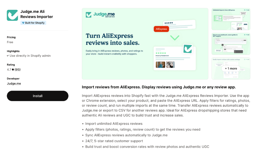 Judge.me app
